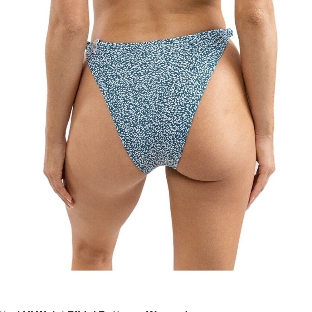 Rhythm Marina knotted high waisted swim bottom - Picture 2 of 8